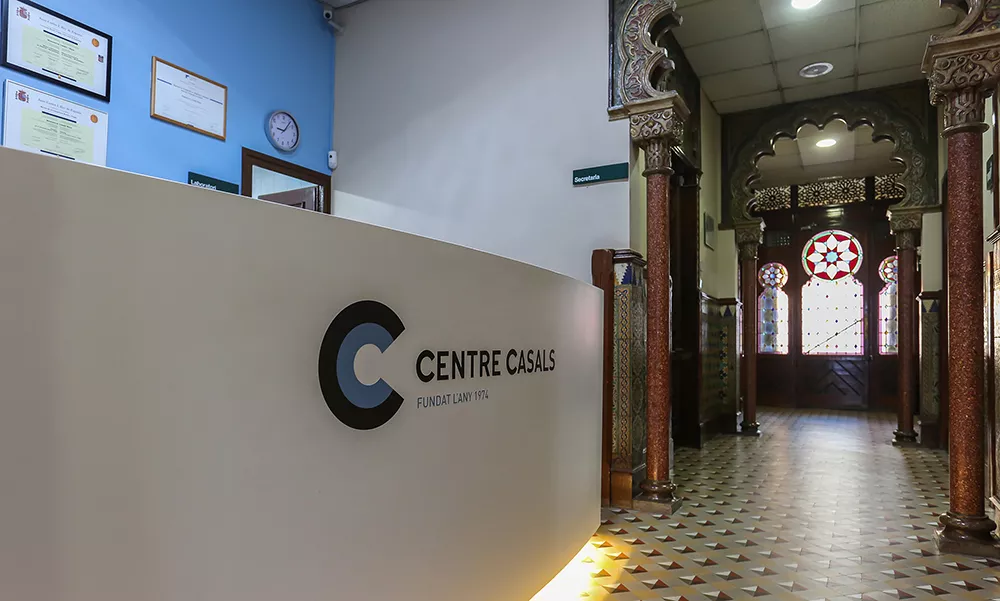 Recepción Centre Casals